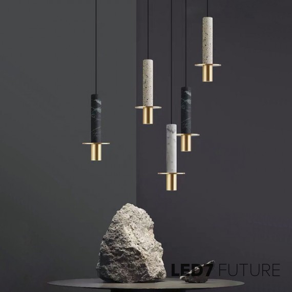 Loft Industry Modern - Stone Stick Brass